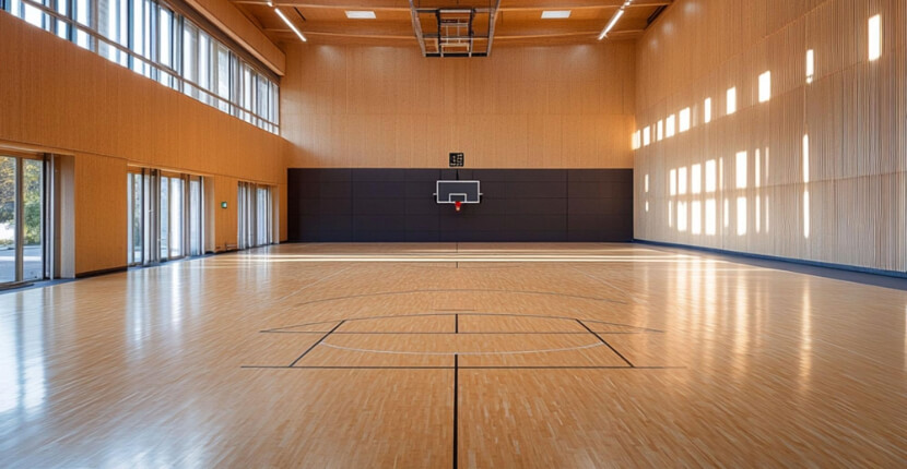 Sports Hall Line Markings Banner